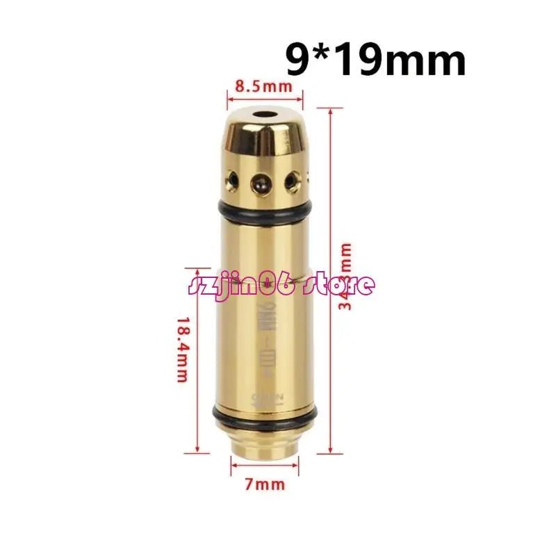Tactical Laser Training Cartridge Bore Sight Training Ammunitions - Easy to Use - Lacatang Shop