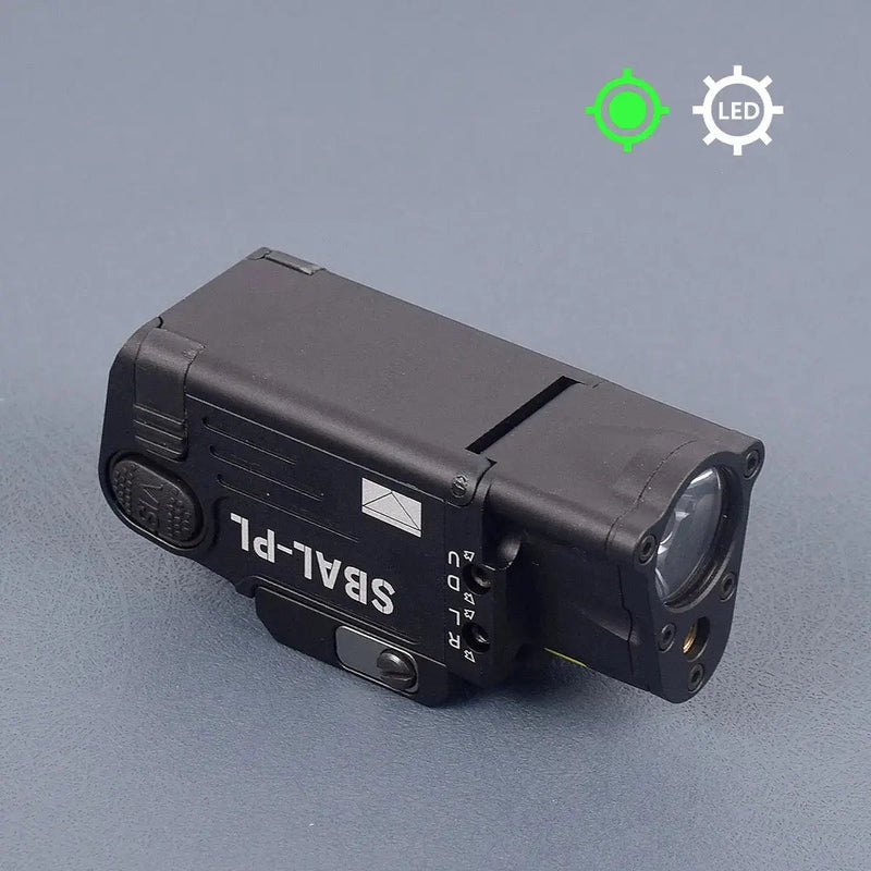 Tactical SBAL - PL White Light Strobe Flashlight Constant Red Dot Sight Weapon Gun Glock 17 18C Hanging Scout LED Light 20mm Rail - Lacatang Shop
