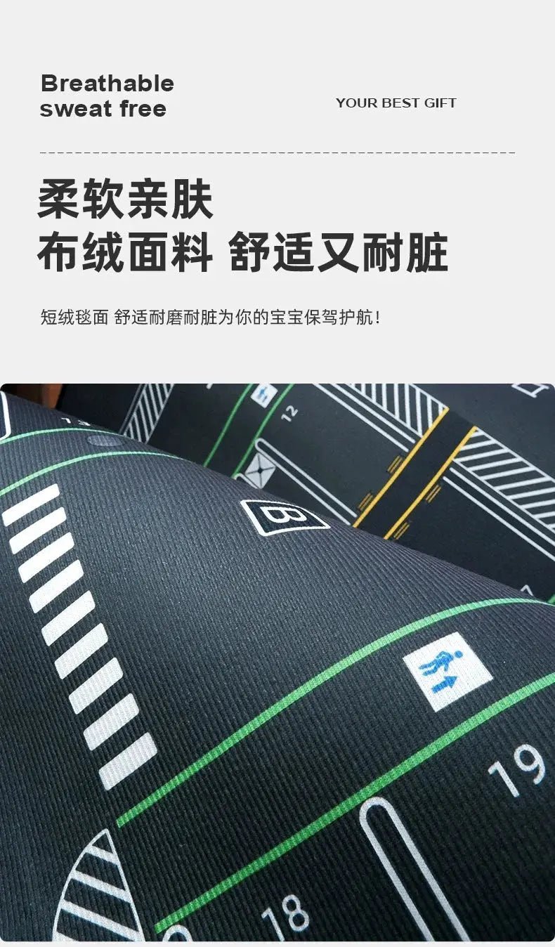 Thickened Cartoon Crawling Carpet for Kids - Drop - Resistant Play Mat for Reading and Parking Area - Lacatang Shop