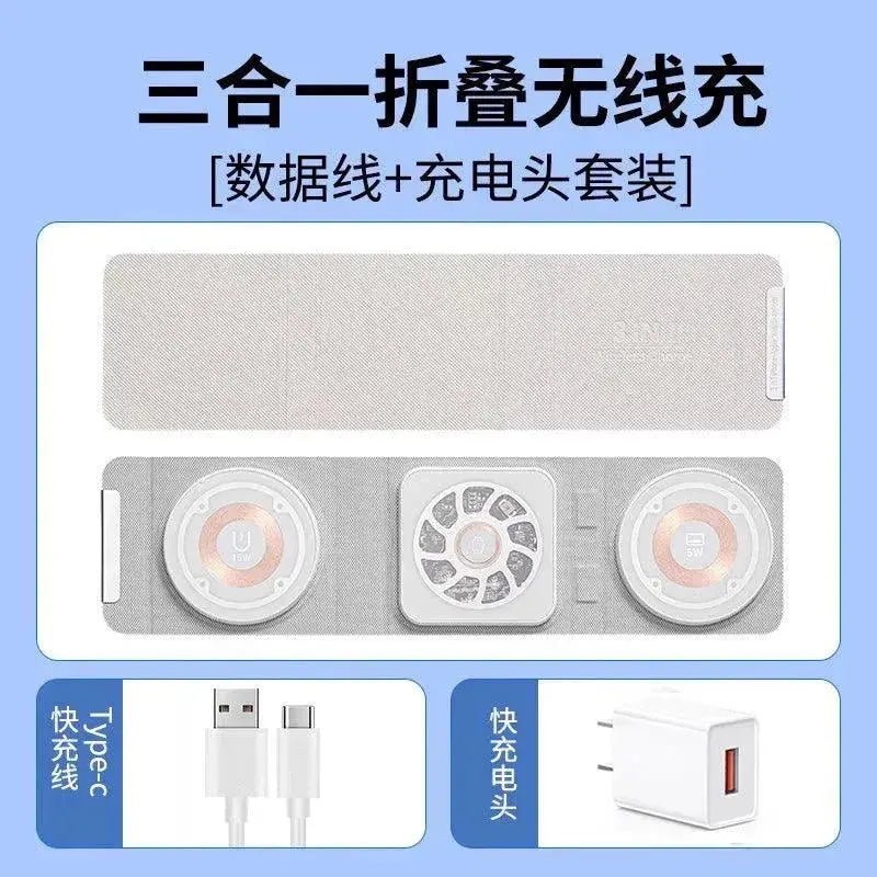 Three - in - One Headset iPhone Base Fast Charging Apple - Lacatang Shop