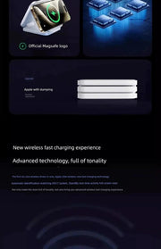 Three - in - One Magnetic Foldable Fast Charging Base Bracket Apple - Lacatang Shop