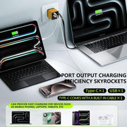 TobRBE Foldable 3 - in - 1 Charge & Go Adapter - Lacatang Shop