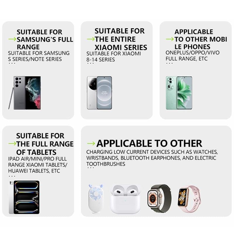 TobRBE Foldable 3 - in - 1 Charge & Go Adapter - Lacatang Shop