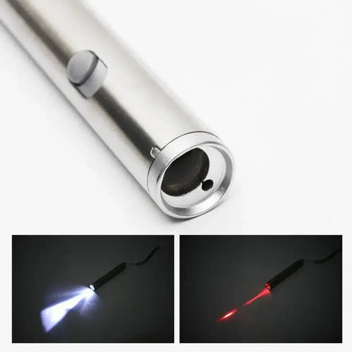 Tool Cats Interactive 2 In 1 Pet Training Tools Cat Play Toys Chaser Toys LED Light Pointer - Lacatang Shop