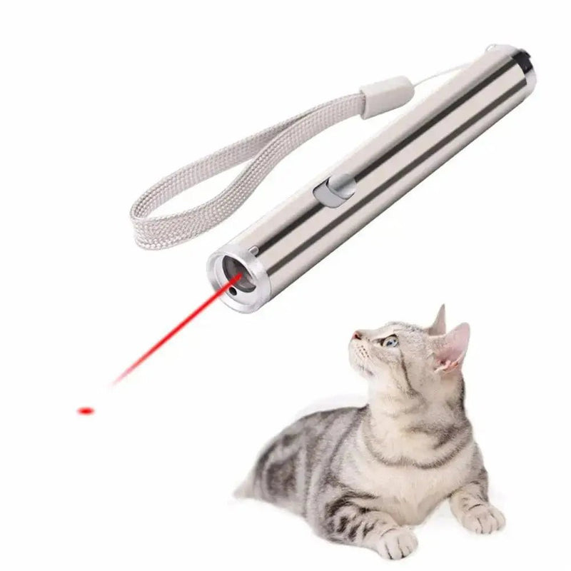 Tool Cats Interactive 2 In 1 Pet Training Tools Cat Play Toys Chaser Toys LED Light Pointer - Lacatang Shop