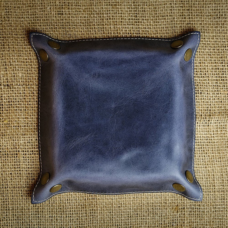 Trevi - Genuine Leather Catchall Tray, Desk Organizer - Lacatang Shop