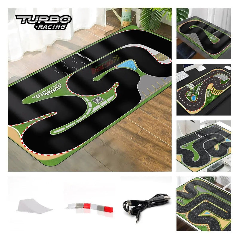 Turbo Drift Remote Control Car Track for Big and Small Scenes - Lacatang Shop