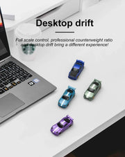 Turbo Racing 1:76 C61 C62 C63 C64 Drift Remote Control Car Upgraded Version With Gyro Full Proportional Remote Control RTR Kit - Lacatang Shop