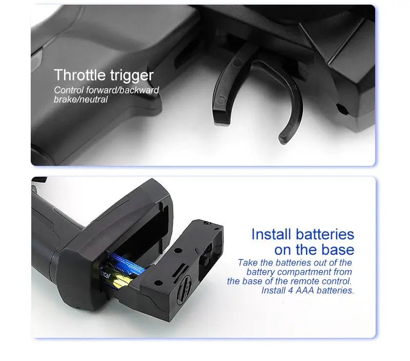 Turbo Racing 1:76 C61 C62 C63 C64 Drift Remote Control Car Upgraded Version With Gyro Full Proportional Remote Control RTR Kit - Lacatang Shop