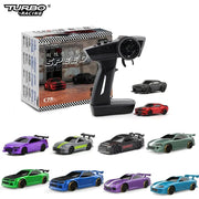 Turbo Racing 1:76 C65 C64 C63 C61 C62 C72 C73 C74 C75 RTR Flat Running Toys on Road RC Drift Car W/ Gyro Radio For Kids Adults - Lacatang Shop