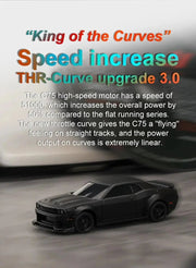 Turbo Racing 1:76 C65 C64 C63 C61 C62 C72 C73 C74 C75 RTR Flat Running Toys on Road RC Drift Car W/ Gyro Radio For Kids Adults - Lacatang Shop