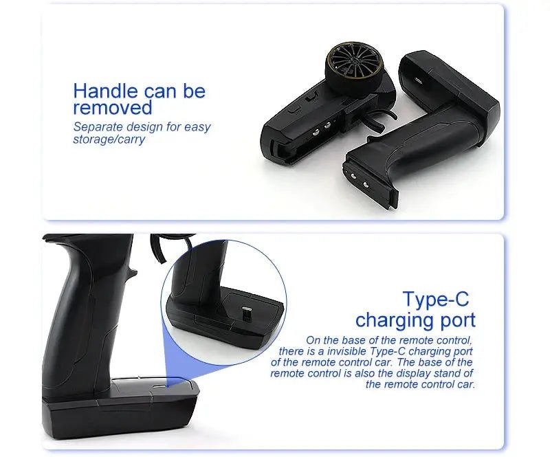 Turbo Racing 1:76 C65 C64 C63 C61 C62 C72 C73 C74 C75 RTR Flat Running Toys on Road RC Drift Car W/ Gyro Radio For Kids Adults - Lacatang Shop