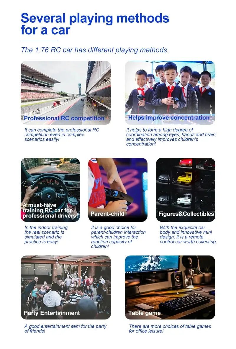 Turbo Racing 1:76 C65 C64 C63 C61 C62 C72 C73 C74 C75 RTR Flat Running Toys on Road RC Drift Car W/ Gyro Radio For Kids Adults - Lacatang Shop