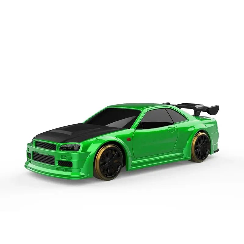 Turbo Racing 1:76 C65 C64 C63 C61 C62 C72 C73 C74 C75 RTR Flat Running Toys on Road RC Drift Car W/ Gyro Radio For Kids Adults - Lacatang Shop