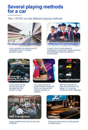 Turbo Racing 1:76 C65 C64 C63 C61 C62 C72 C73 C74 C75 RTR Flat Running Toys on Road RC Drift Car W/ Gyro Radio For Kids Adults - Lacatang Shop