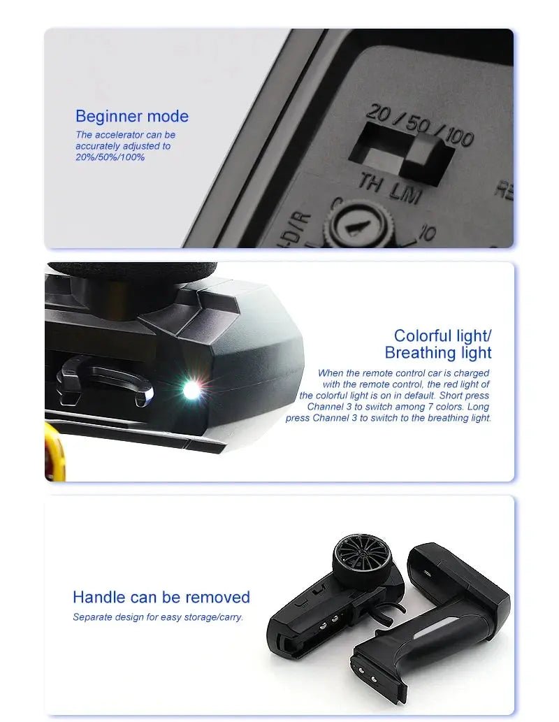 Turbo Racing 1:76 C65 C64 C63 C61 C62 C72 C73 C74 C75 RTR Flat Running Toys on Road RC Drift Car W/ Gyro Radio For Kids Adults - Lacatang Shop