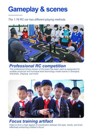 Turbo Racing 1:76 C65 C64 C63 C61 C62 C72 C73 C74 C75 RTR Flat Running Toys on Road RC Drift Car W/ Gyro Radio For Kids Adults - Lacatang Shop