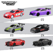 Turbo Racing 1:76 C71 C72 C73 C74 C75 RTR Flat Running Toys on Road RC Car Proportional Remote Control Toys for Adults - Lacatang Shop