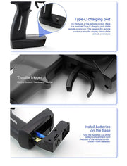 Turbo Racing 1:76 C71 C72 C73 C74 C75 RTR Flat Running Toys on Road RC Car Proportional Remote Control Toys for Adults - Lacatang Shop