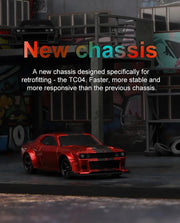 Turbo Racing 1:76 C71 C72 C73 C74 C75 RTR Flat Running Toys on Road RC Car Proportional Remote Control Toys for Adults - Lacatang Shop