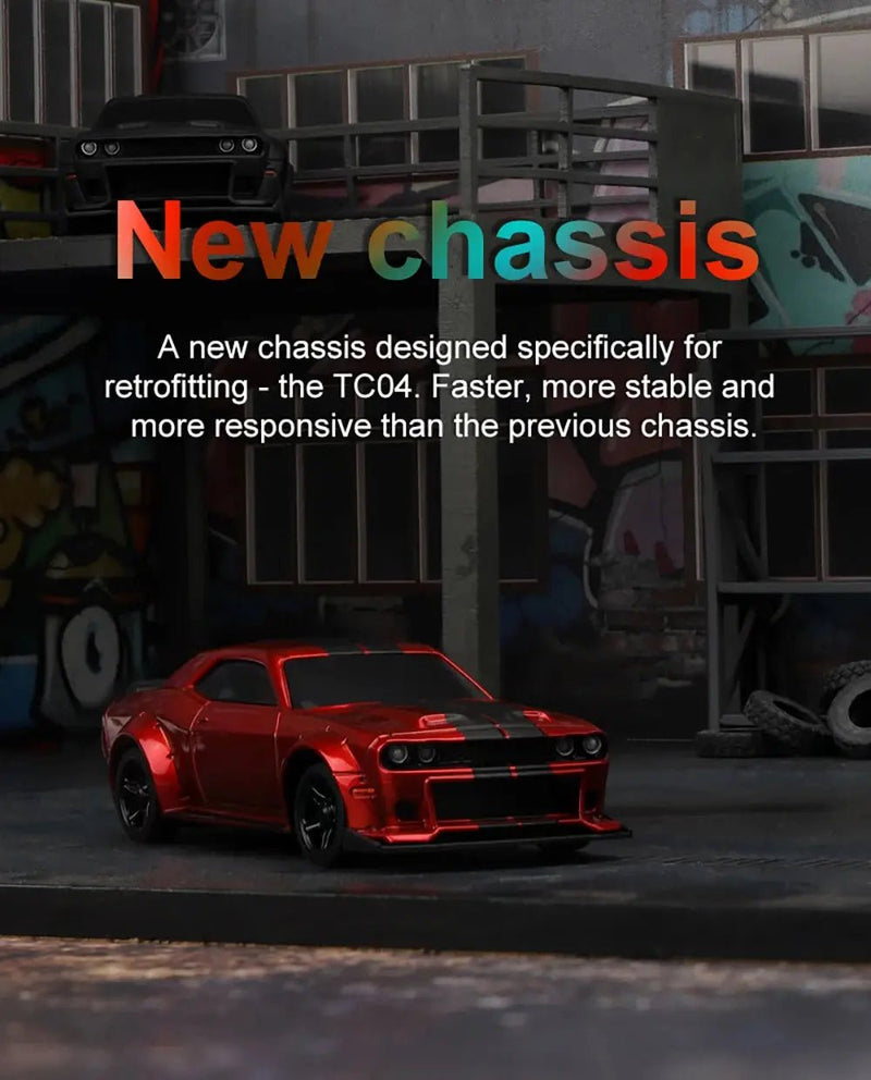 Turbo Racing 1:76 C71 C72 C73 C74 C75 RTR Flat Running Toys on Road RC Car Proportional Remote Control Toys for Adults - Lacatang Shop