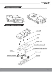 Turbo Racing 1:76 C71 RC Car Spare Part - 1 Piece Racing Track Accessory - Lacatang Shop