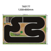 Turbo Racing 1:76 Electric Drift Track Set with Cement Pier and Jumping Platform - Lacatang Shop