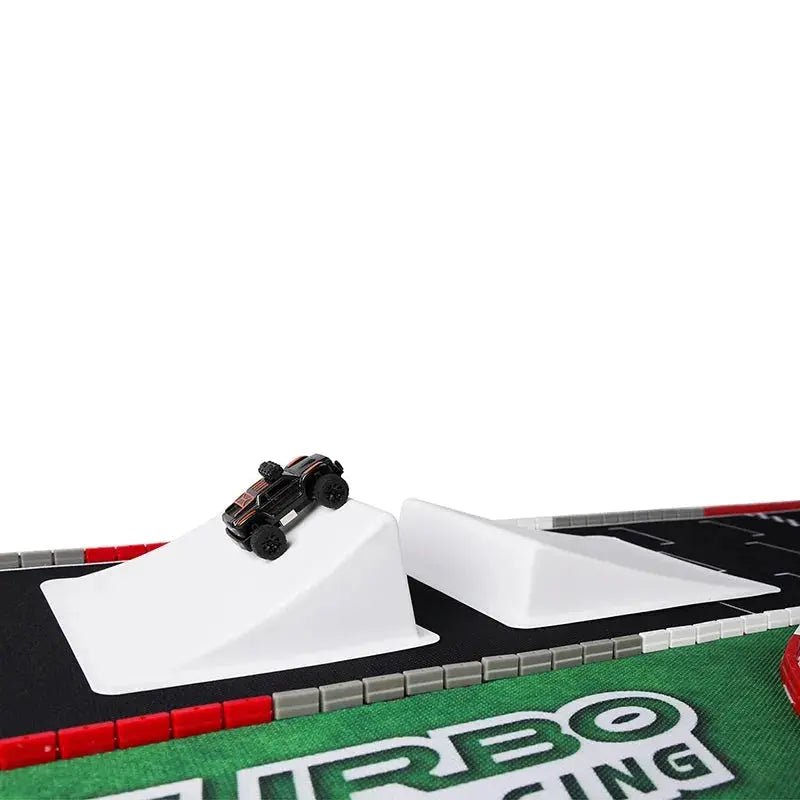 Turbo Racing 1:76 Scale Drift Track Set with Cement Pier and Jumping Platform - Lacatang Shop