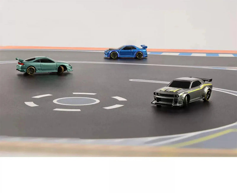 Turbo Racing 1:76 Scale Drift Track Set with Cement Pier and Jumping Platform - Lacatang Shop