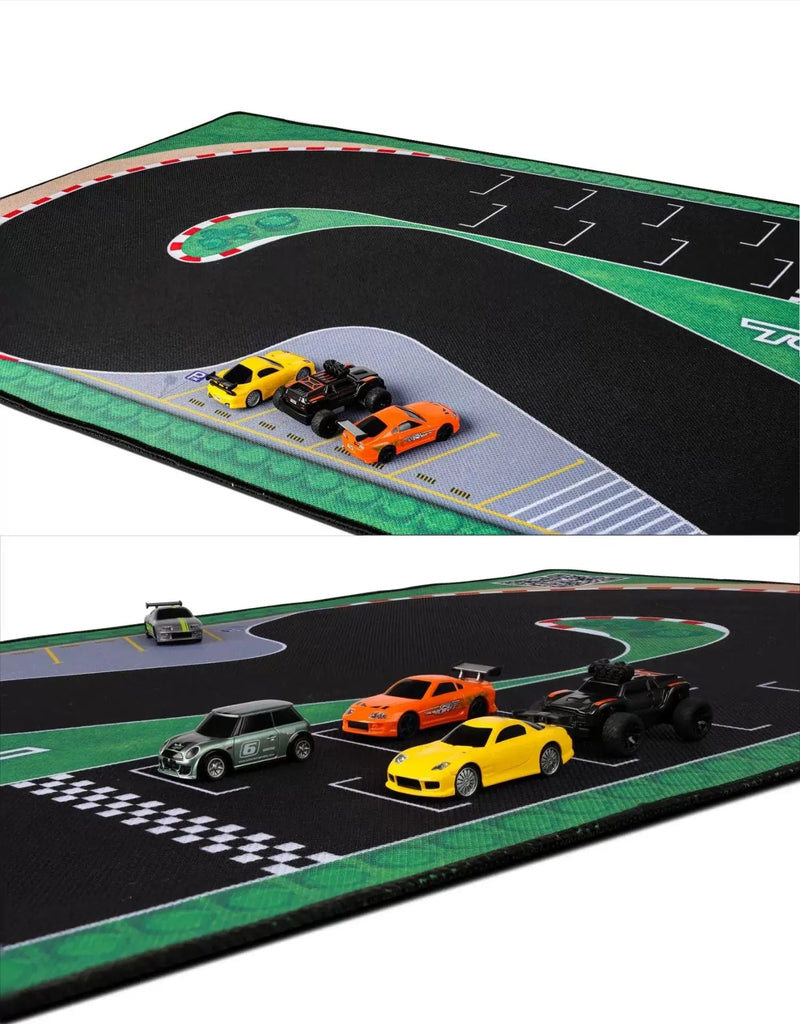 Turbo Racing 1:76 Scale Drift Track Set with Cement Pier and Jumping Platform - Lacatang Shop
