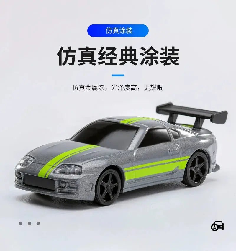 Turbo Racing 1:76 Scale Mini RC Electric Sports Car - C71, C72, C73 Toyota Simulation Desktop Model - Lacatang Shop