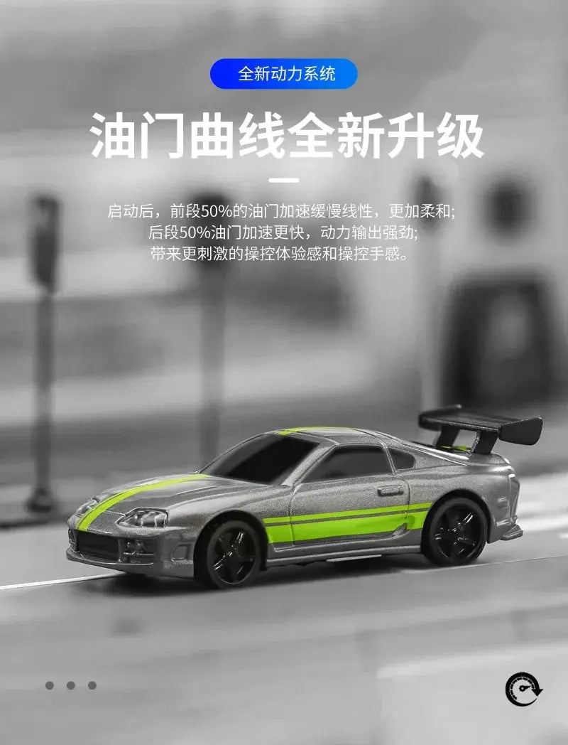 Turbo Racing 1:76 Scale Mini RC Electric Sports Car - C71, C72, C73 Toyota Simulation Desktop Model - Lacatang Shop