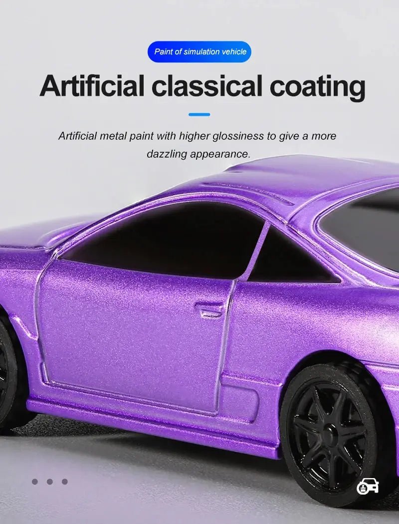 Turbo Racing 1:76 Scale RC Sport Car C72 C73 Table Game Racing Remote Control Mini Model Full Proportional RTR Kit Toys - Lacatang Shop