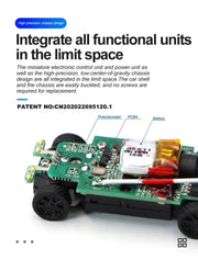 Turbo Racing 1:76 Scale RC Sport Car C72 C73 Table Game Racing Remote Control Mini Model Full Proportional RTR Kit Toys - Lacatang Shop