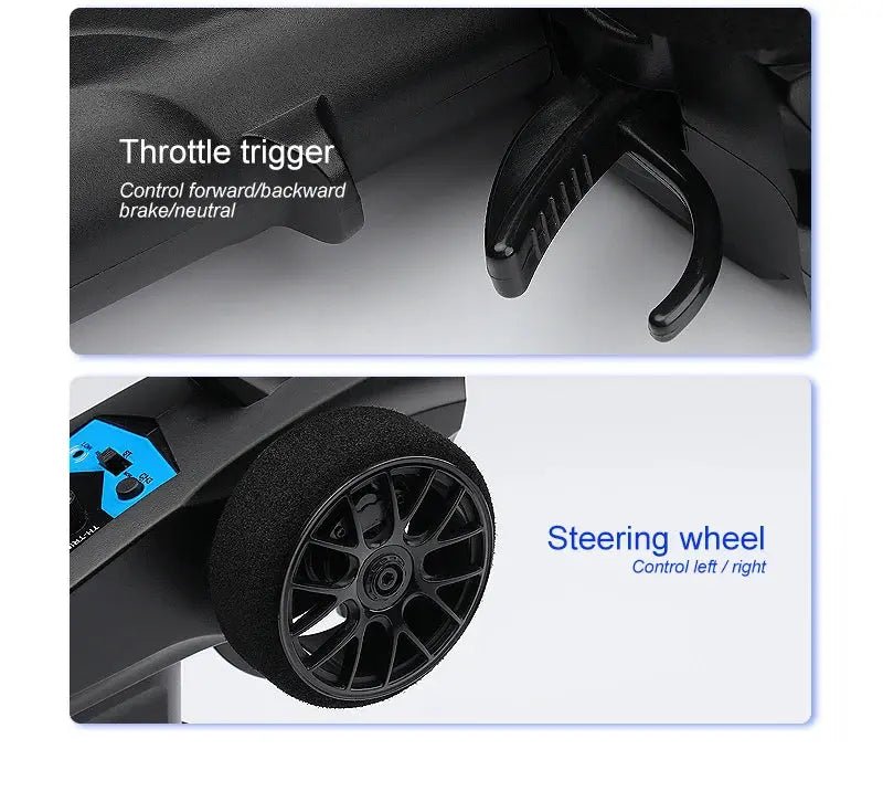 Turbo Racing 1:76 Scale RC Sport Car C72 C73 Table Game Racing Remote Control Mini Model Full Proportional RTR Kit Toys - Lacatang Shop