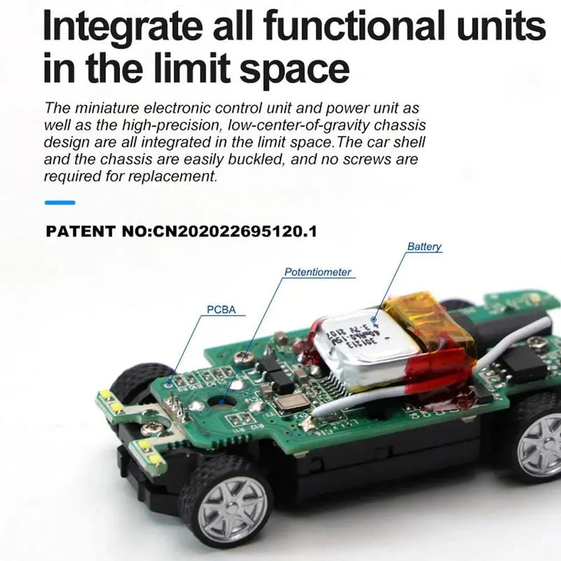 Turbo Racing RTR 1/76 Two RC Cars 3rd Anniversary Version Mini Full Proportional Kids Toys Electric Vehicle Off Road - Lacatang Shop