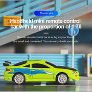 Turbo Racing RTR 1/76 Two RC Cars 3rd Anniversary Version Mini Full Proportional Kids Toys Electric Vehicle Off Road - Lacatang Shop