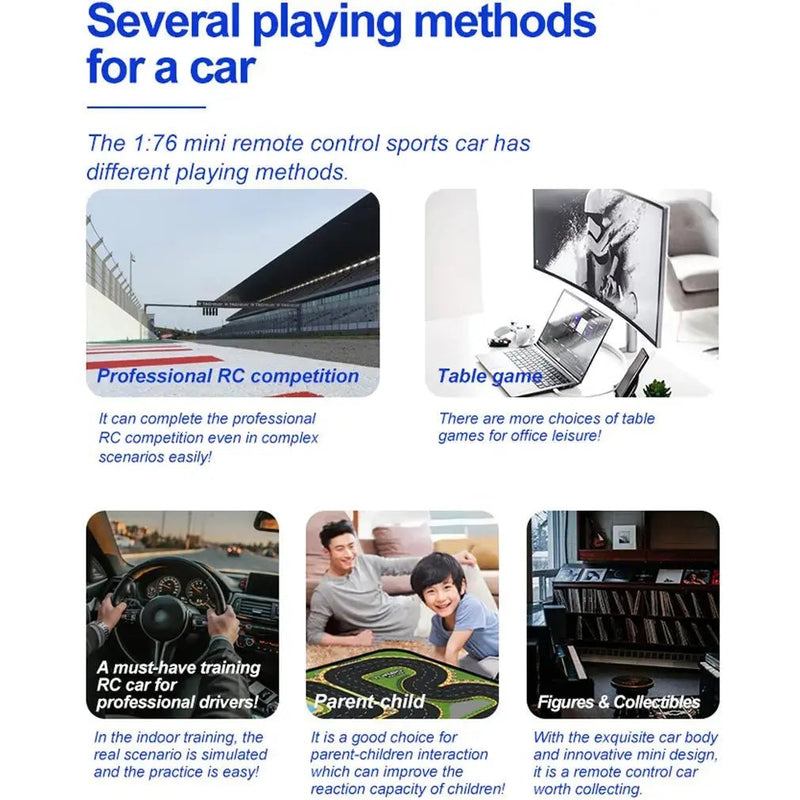 Turbo Racing RTR 1/76 Two RC Cars 3rd Anniversary Version Mini Full Proportional Kids Toys Electric Vehicle Off Road - Lacatang Shop