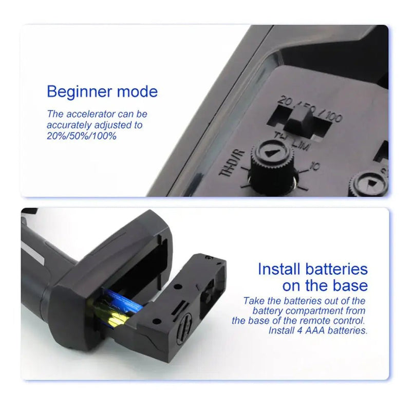 Turbo Racing RTR 1/76 Two RC Cars 3rd Anniversary Version Mini Full Proportional Kids Toys Electric Vehicle Off Road - Lacatang Shop