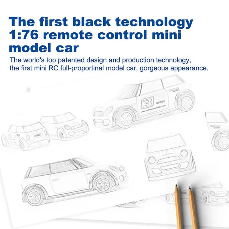 Turbo Racing RTR 1/76 Two RC Cars 3rd Anniversary Version Mini Full Proportional Kids Toys Electric Vehicle Off Road - Lacatang Shop