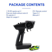 Turbo Racing RTR 1/76 Two RC Cars 3rd Anniversary Version Mini Full Proportional Kids Toys Electric Vehicle Off Road - Lacatang Shop