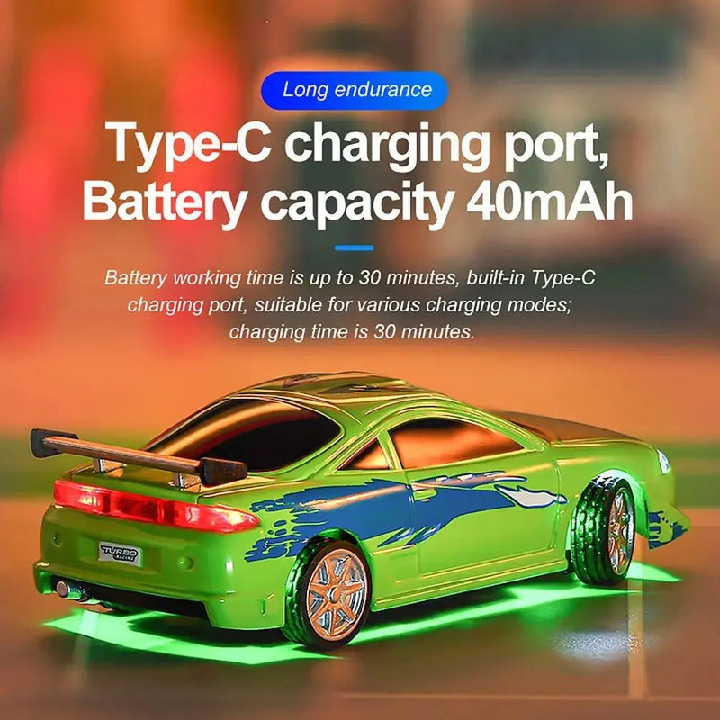 Turbo Racing RTR 1/76 Two RC Cars 3rd Anniversary Version Mini Full Proportional Kids Toys Electric Vehicle Off Road - Lacatang Shop