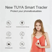 Tuya Mini GPS Tracker Wireless Louder Ring Product WIFI Location Tracker Anti Lost Alarm Smart Keychain 2 - way Search Key Finder - Lacatang Shop