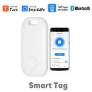 Tuya Mini GPS Tracker Wireless Louder Ring Product WIFI Location Tracker Anti Lost Alarm Smart Keychain 2 - way Search Key Finder - Lacatang Shop