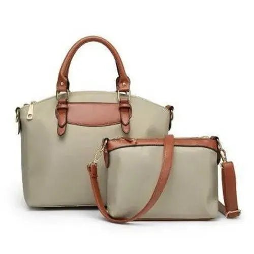 Two - Piece Nylon Cloth Handbags For Women - Lacatang Shop