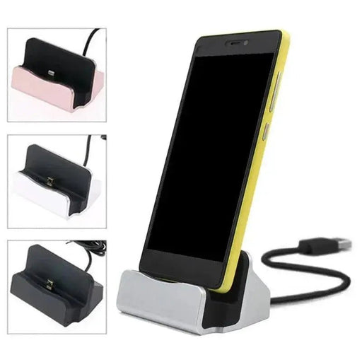 Type - C Fast Charging Dock Station Desktop USB C 3.1 Docking Charger with Cable for Huawei P9 Plus Smart Cell Phone - Lacatang Shop