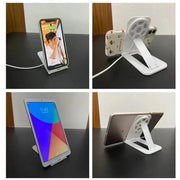 UKGO Folding Stand Holder Cradle for MagSafe Wireless Charger Holder for iPhone15 11 14 Pro Max Portable Desk Mobile Phone Stand - Lacatang Shop