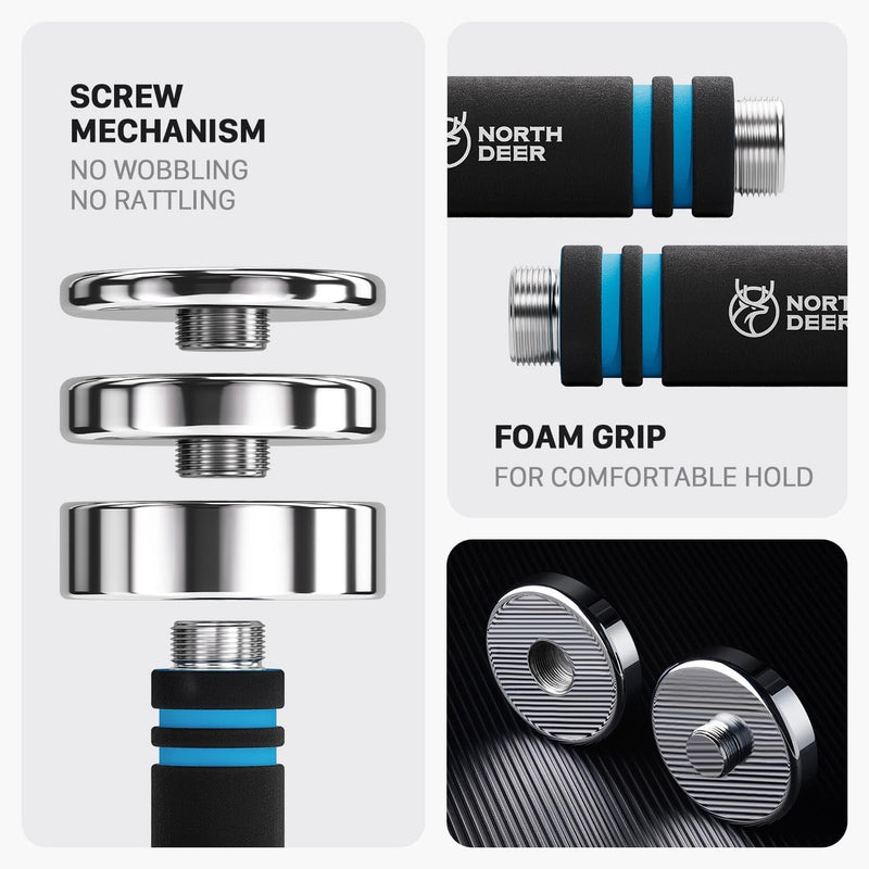 Ultracompact Adjustable Chrome Dumbbells Set - Lacatang Shop