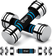 UltraCompact Adjustable Steel Dumbbells Set - Lacatang Shop