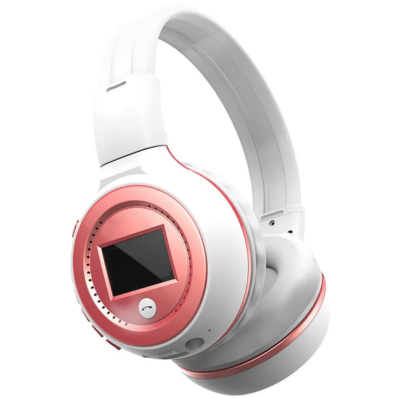 Universal Foldable Sports Wireless Headset Led Fm Radio Headphone Support Tf - Lacatang Shop